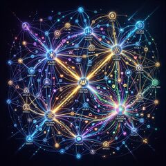 Social graph convolution — the neighbours converge